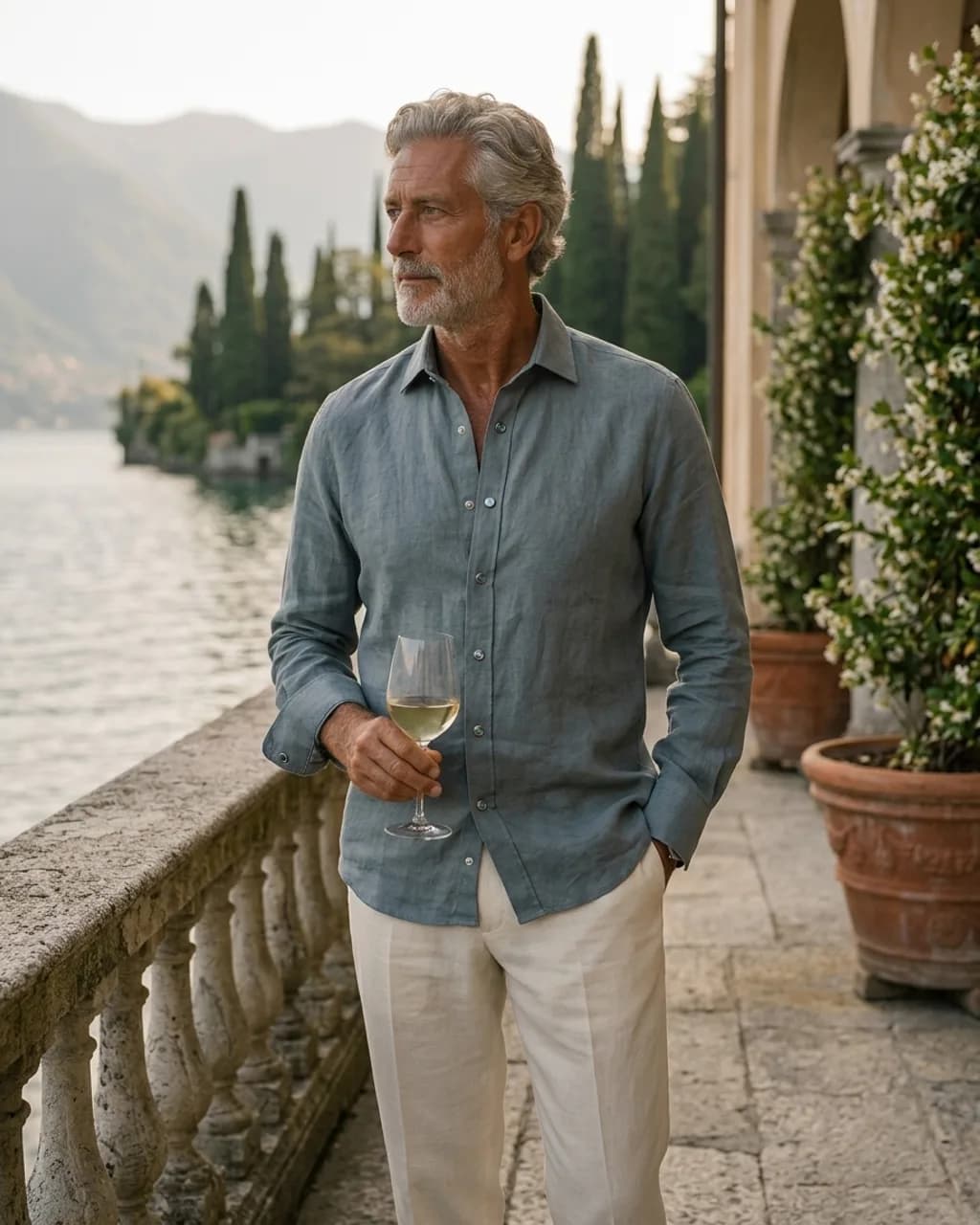 Bellagio Snap Shirt