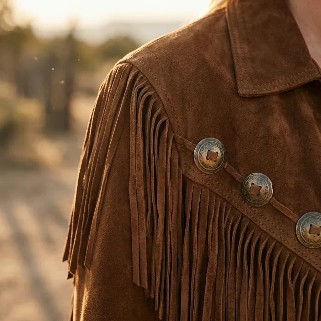 Fringe Jacket — Wild 'Bout You — Detail view
