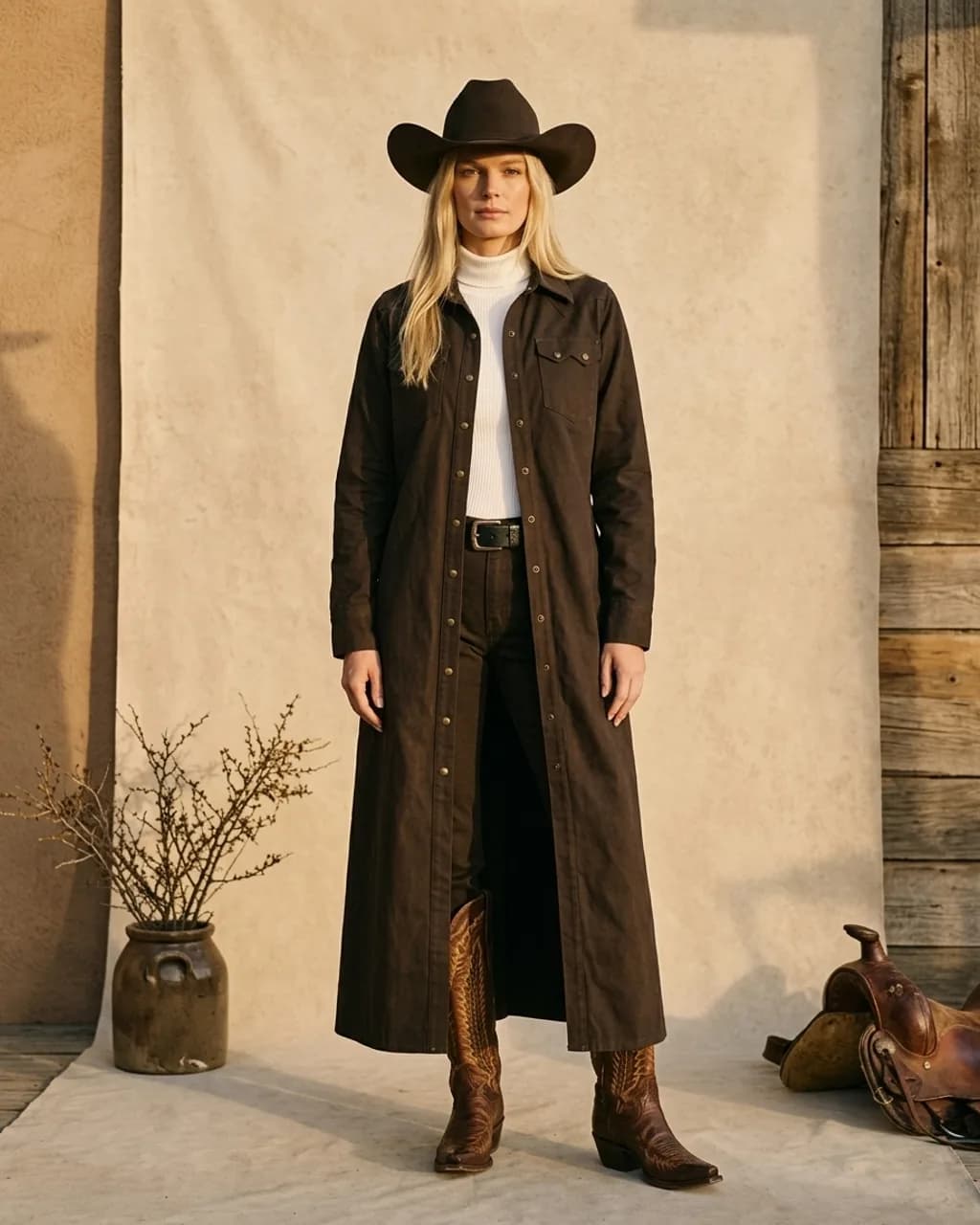 Snap Duster — Wild 'Bout You — Front view